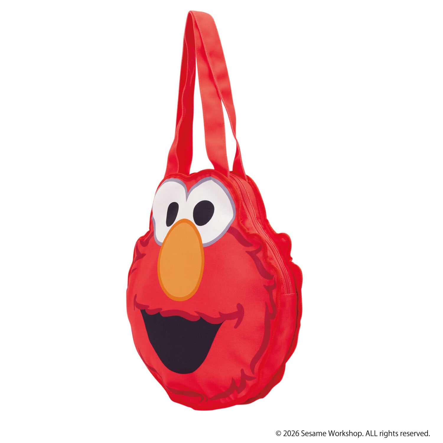 LF SESAME STREET ELMO LARGE CANVAS TOTE_SESTB0005
