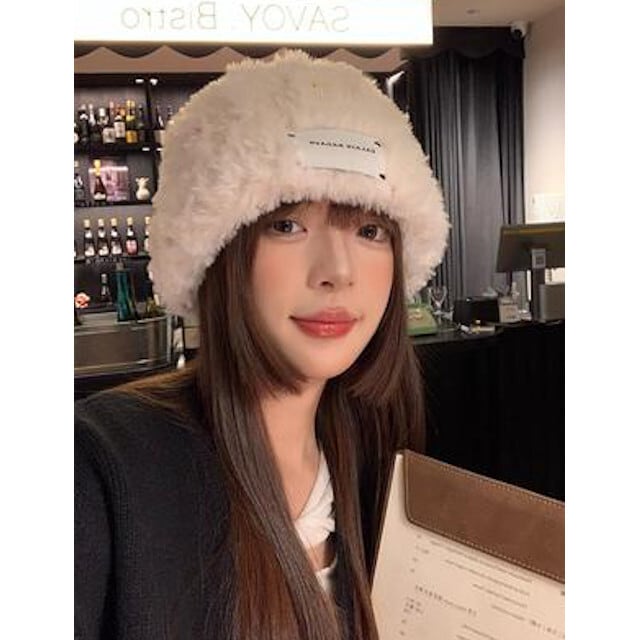 ニット帽 レディース 帽子 冬 コーデ ボタン ロゴ おしゃれ かわいい
