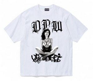 DPW GIRL　 S/S Tee /WHITE・ BLACK　日本製