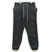 4467i GO HEMP VENDOR RIB PANTS ブラック ジーンズ デニム ジーパン 古着