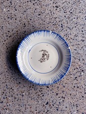 ヴィンテージソンべ焼き/小皿