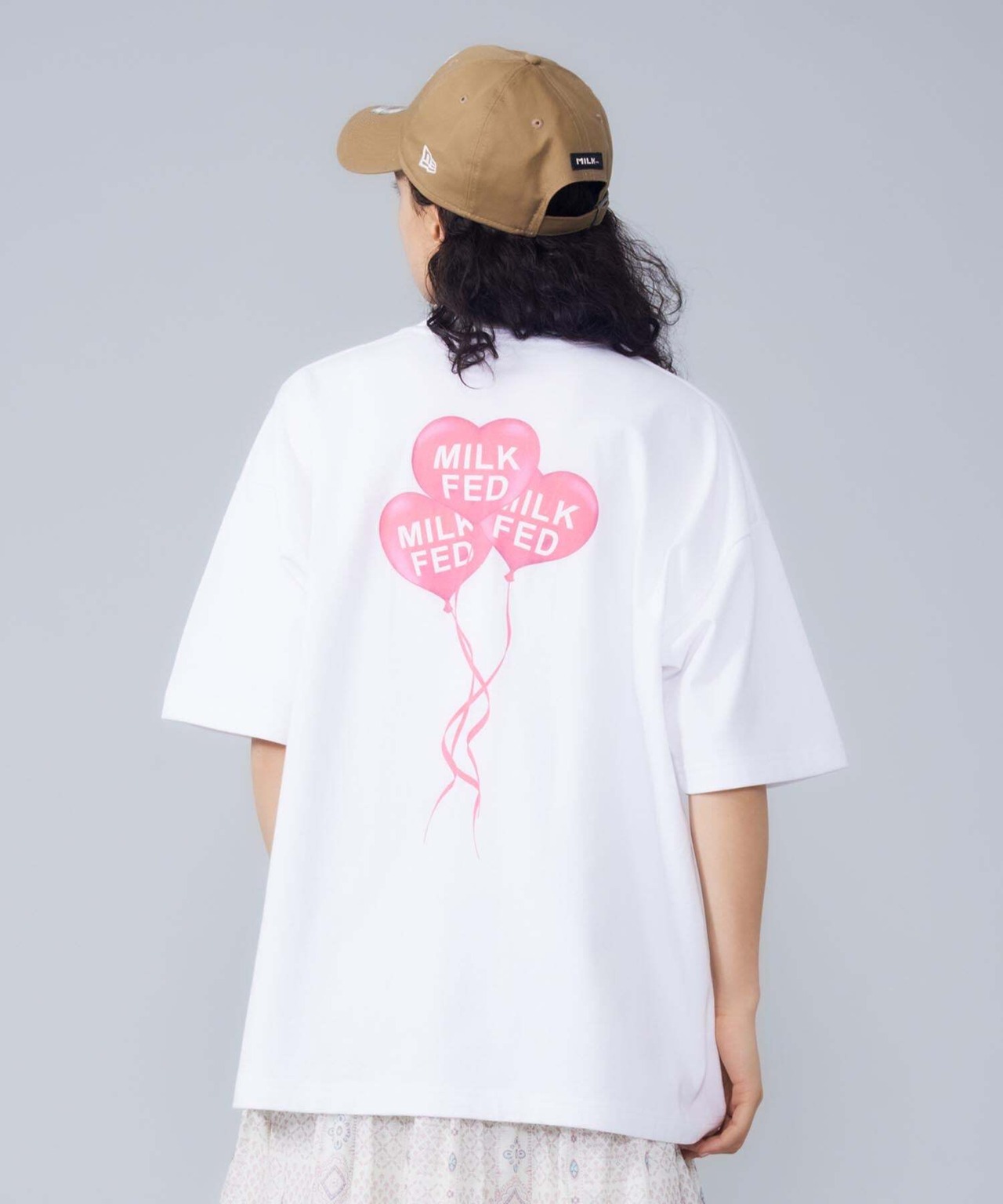 【MILKFED.】LOVE BALLOON WIDE S/S TEE