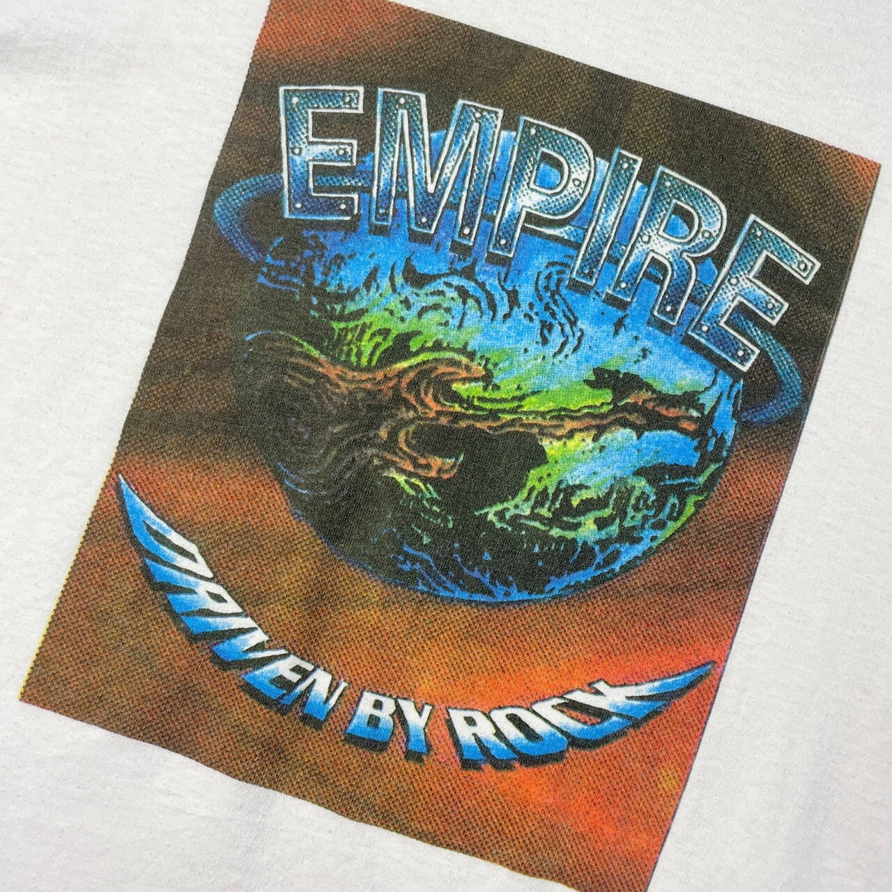 90年代 USA製 EMPIRE DRIVEN BY ROCK バンドTシャツ メンズM 古着 90s 