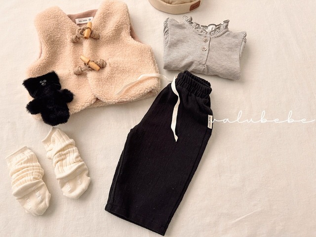[即納M]《valubebe》winter chino pants 25 (kids) brown