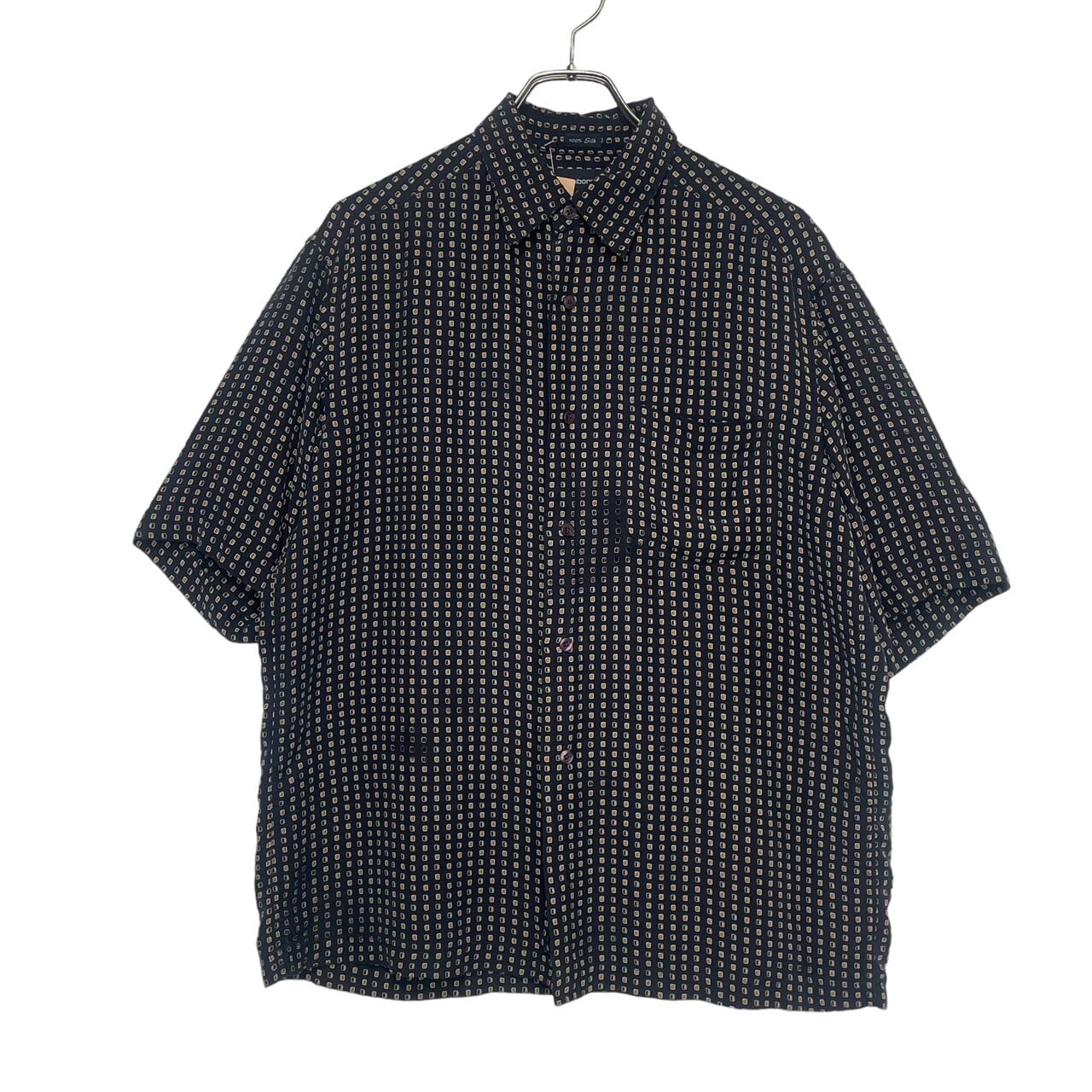 Claiborne 半袖シャツ M シルク100% | 古着屋OLDGREEN