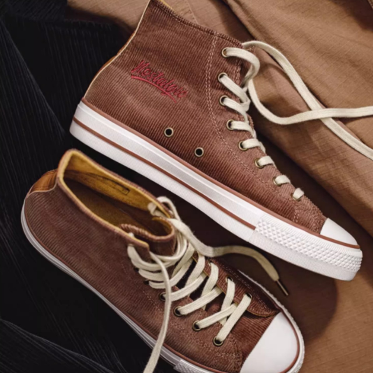 コーデュロハイトップス  S0108