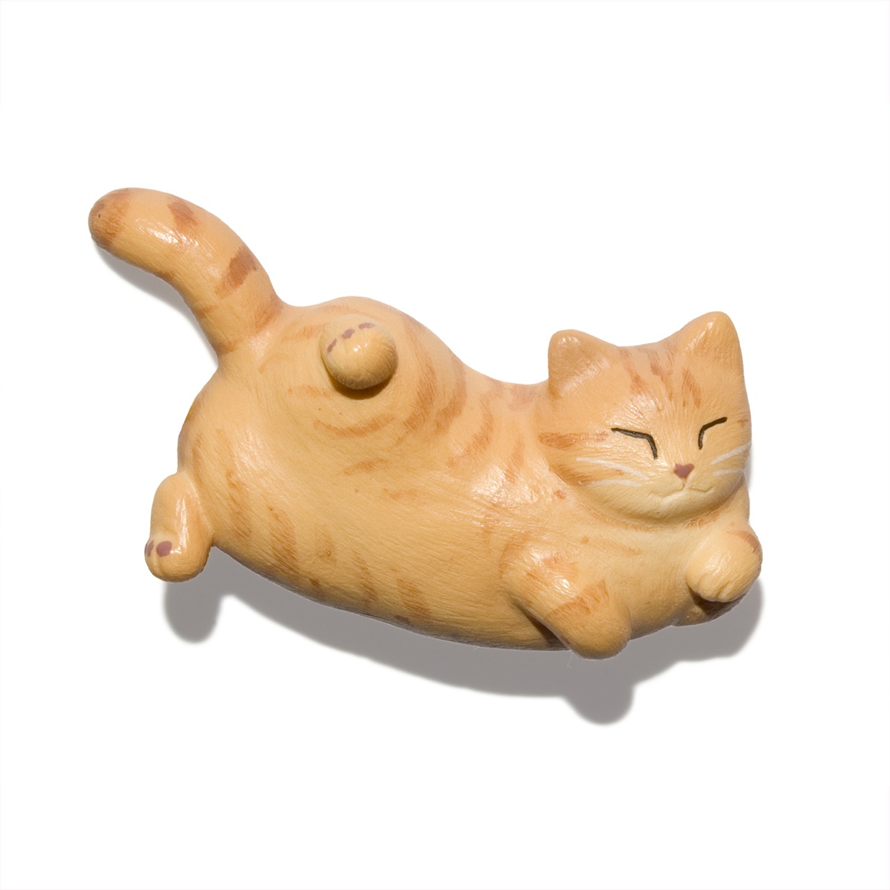 ペットラバーズ 猫どん LadyCat vol,5 茶トラ ビーズ ストラップ N-2508