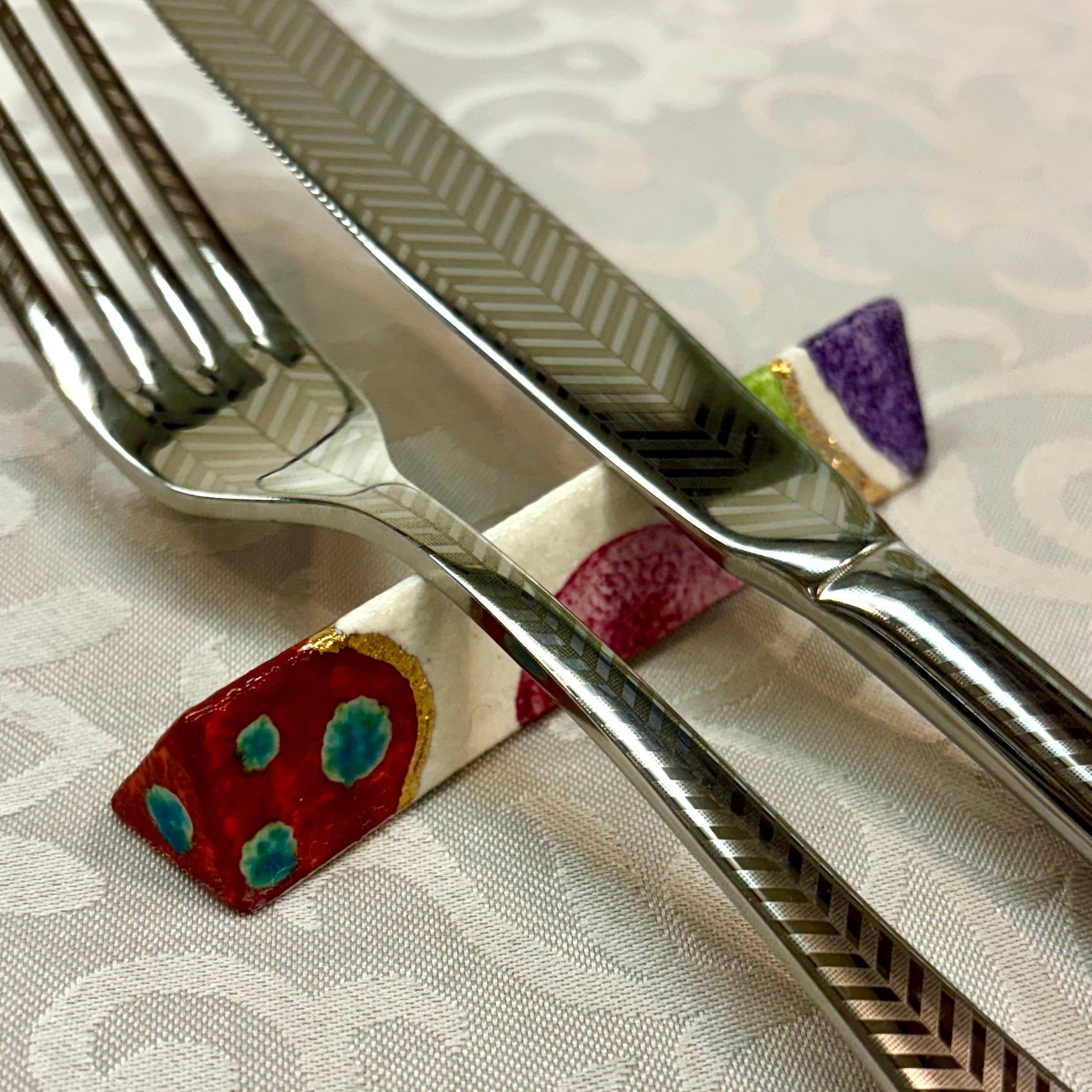 箸置・カトラリーレスト (240359) | 陶芸家 熊本栄司 ONLINE SHOP