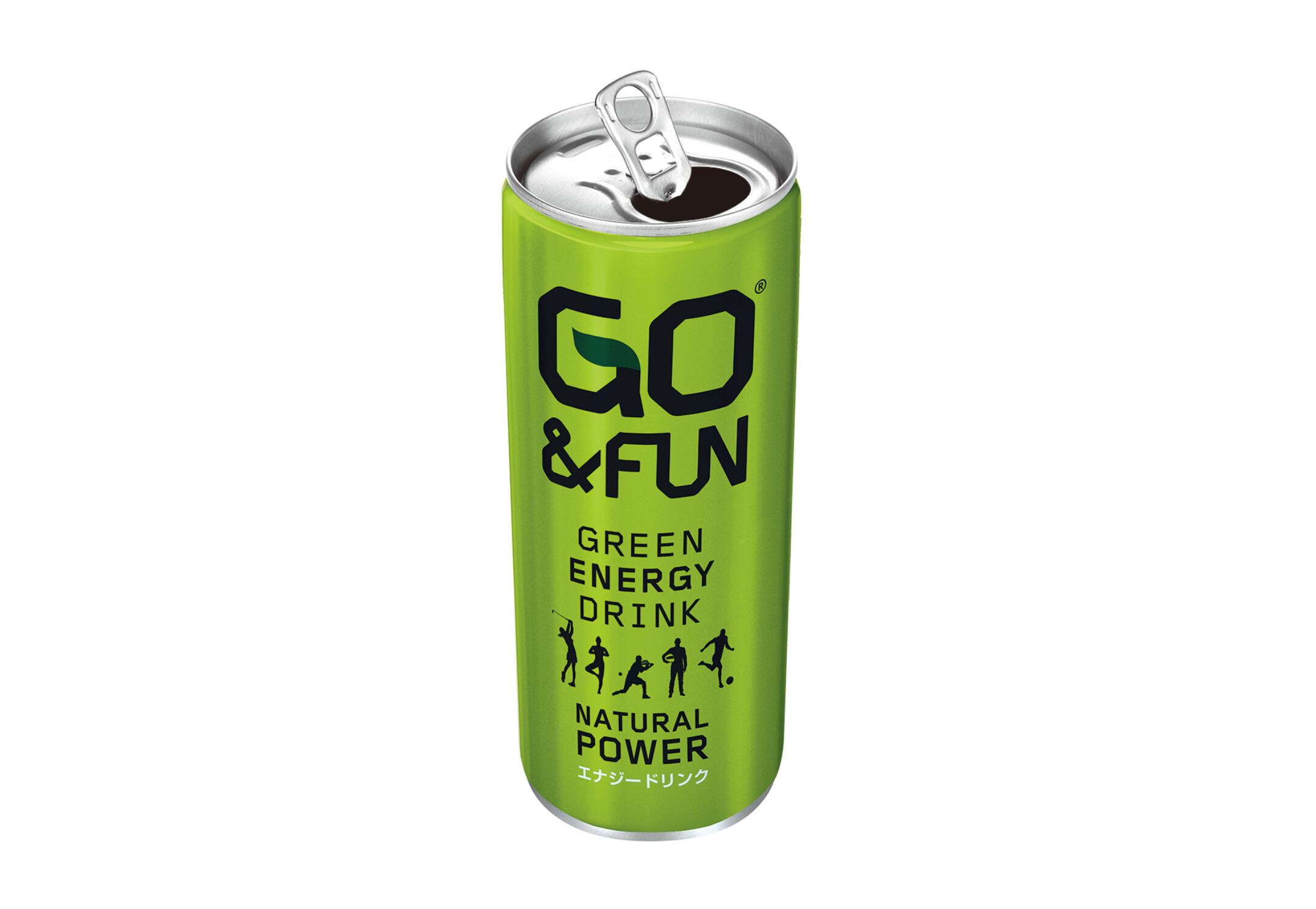 【スタテニ特価（送料無料！）】GO&FUN GREEN ENERGY DRINK 250ml缶　30本セット（1ケース）
