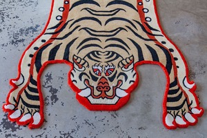 Tibetan Tiger Rug 《Lサイズ•ウール・NIGOモデル047》チベタンタイガーラグ