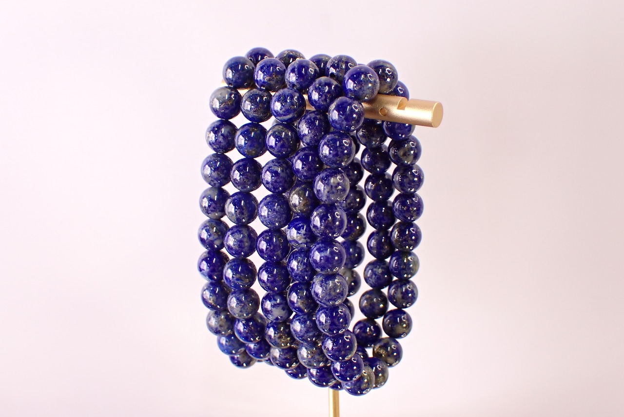 ラピスラズリブレスレット　 [D3-192]