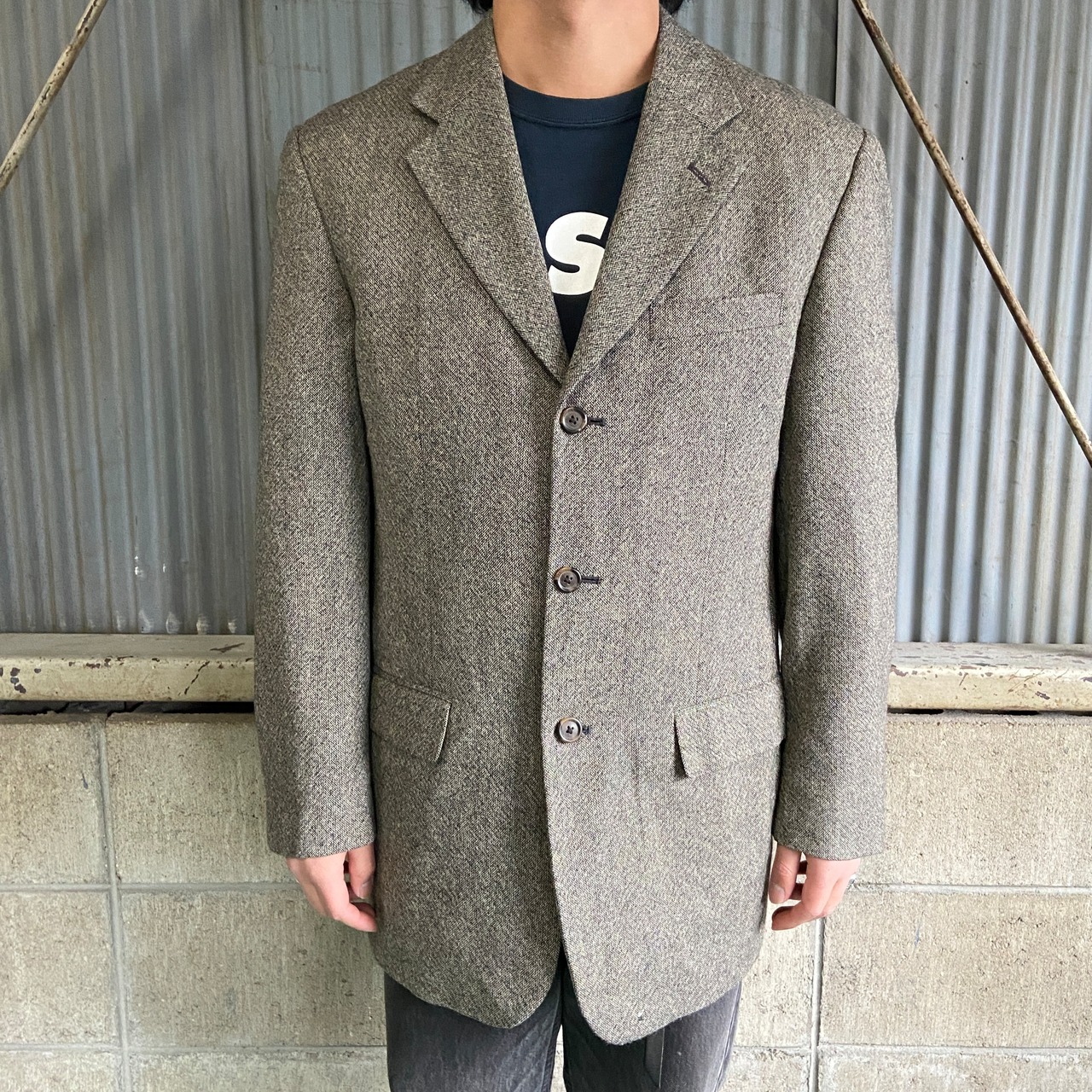 LAUREN Ralph Lauren ローレン ラルフローレン ウール テーラード 