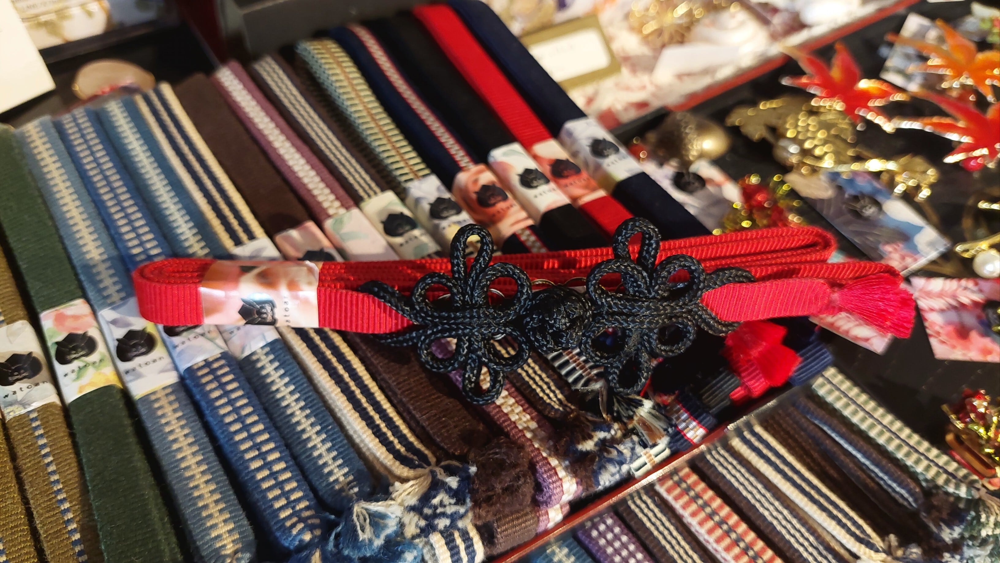 新色追加)三分紐 加賀錦袋織 真田紐帯締め | 和兎庵