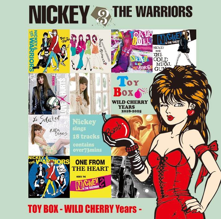 新作CD2枚setNICKEY ＆THE WARRIORS～①TOY BOX+②DISPERFECT DAYS | NICKEY'S SHOP  STORE powered by BASE