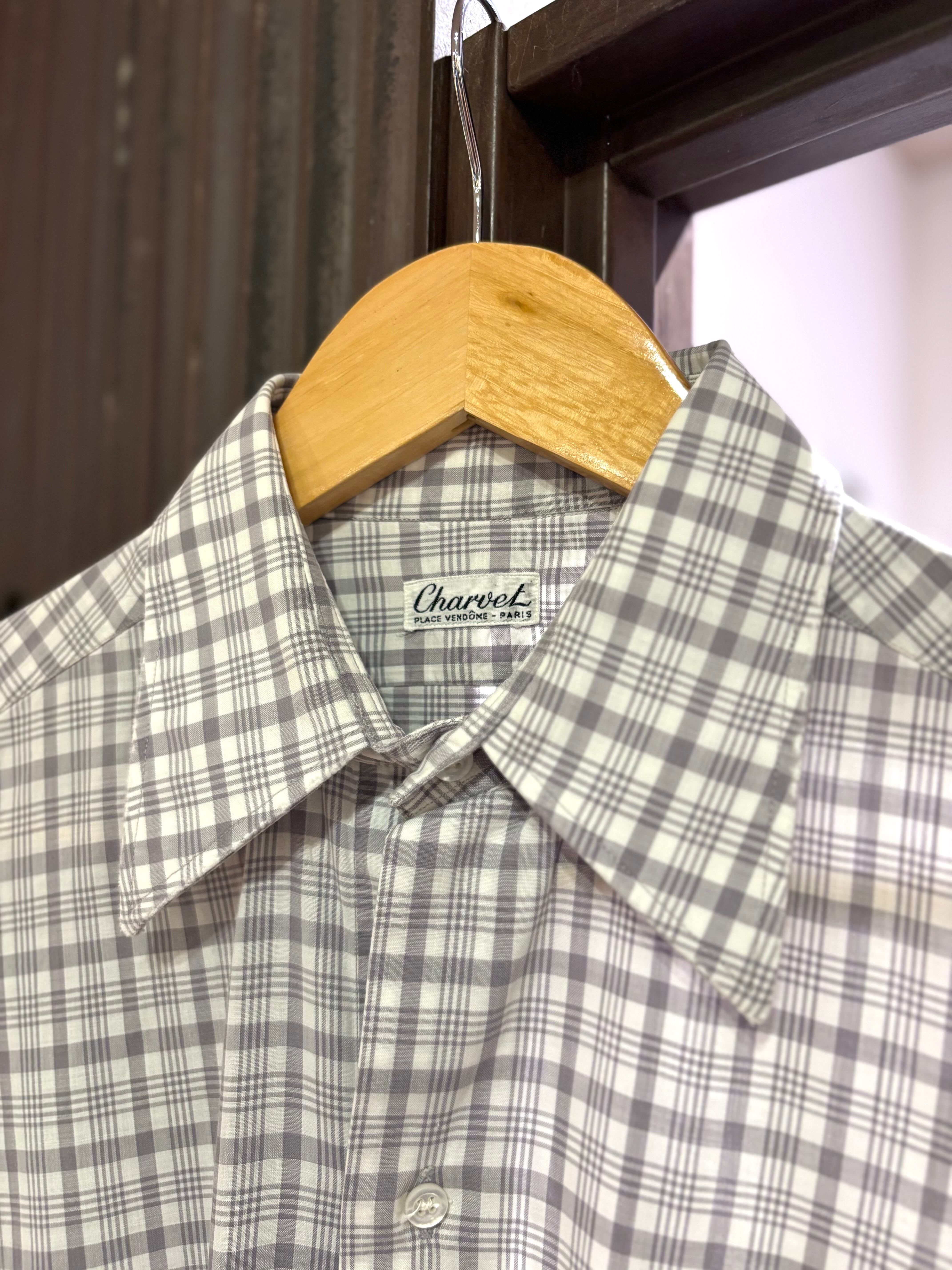 OLD Charvet CHECK SHIRT | STRAYSHEEP ONLINE