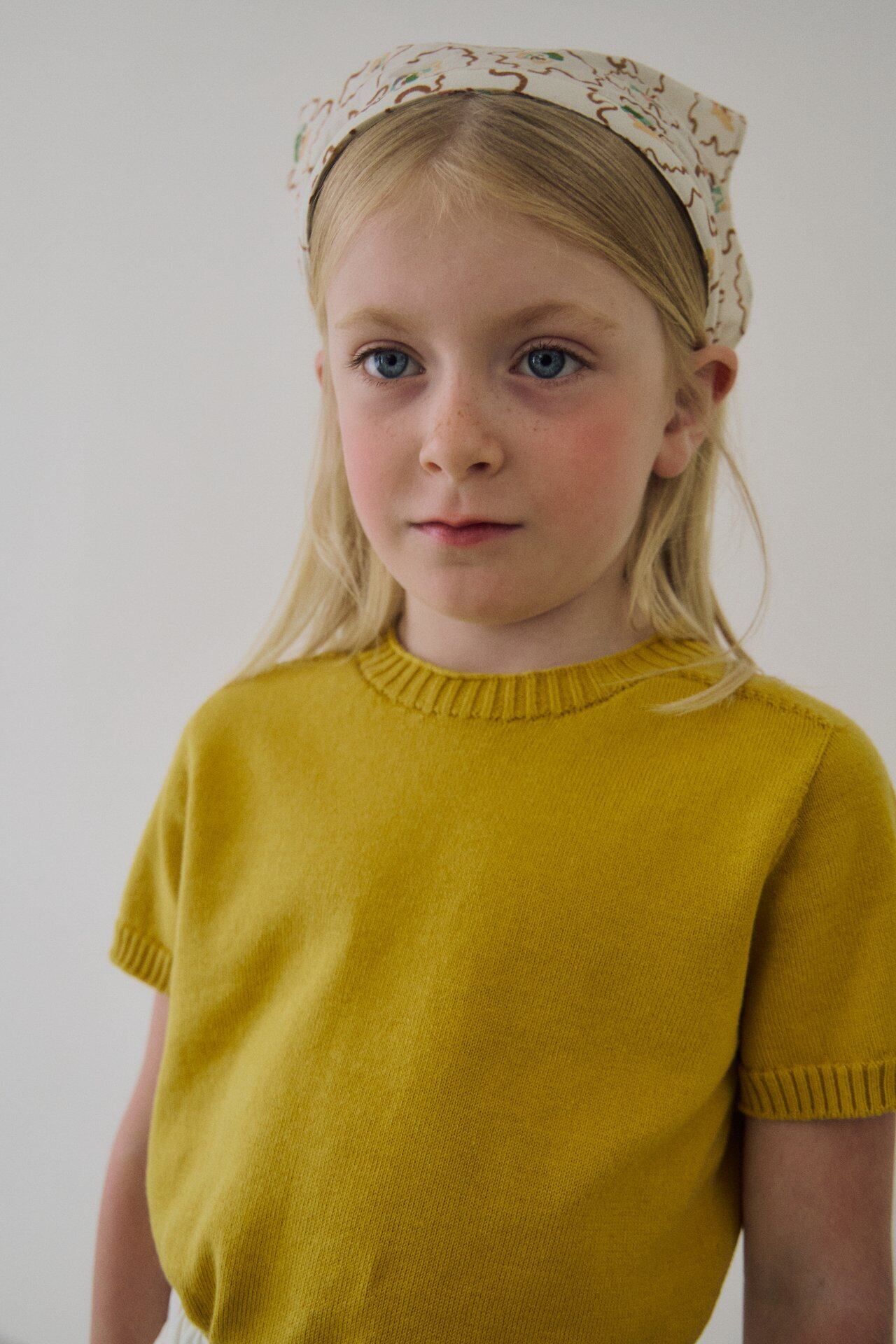 【予約】Holga short-sleeve knit /soye