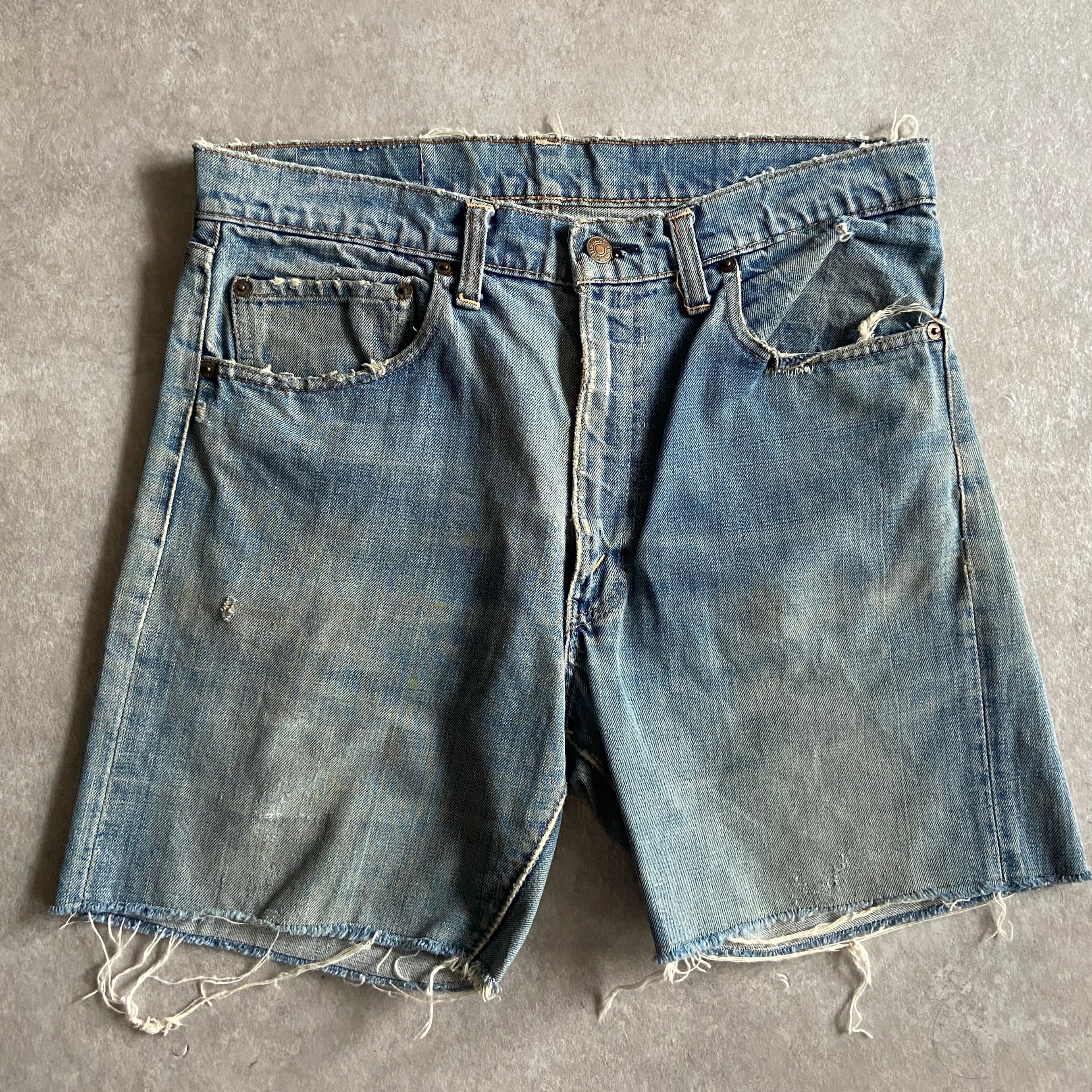 1970s Levi's 505 66前期 Single Stitch Cutoff W32 H334
