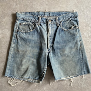 1970s Levi's 505 66前期 Single Stitch Cutoff W32 H334