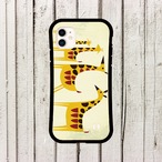 iPhoneケース キリン 北欧レトロポップ｜動物柄のレトロポップ NOR096