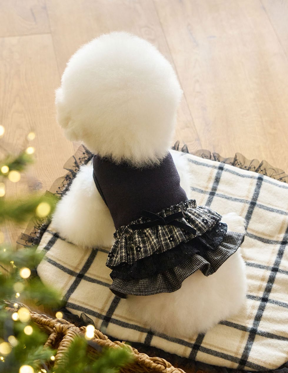 M.L/在庫確保済【It’s Sunny Outside】Soft Warm Cancan Ops (Black)