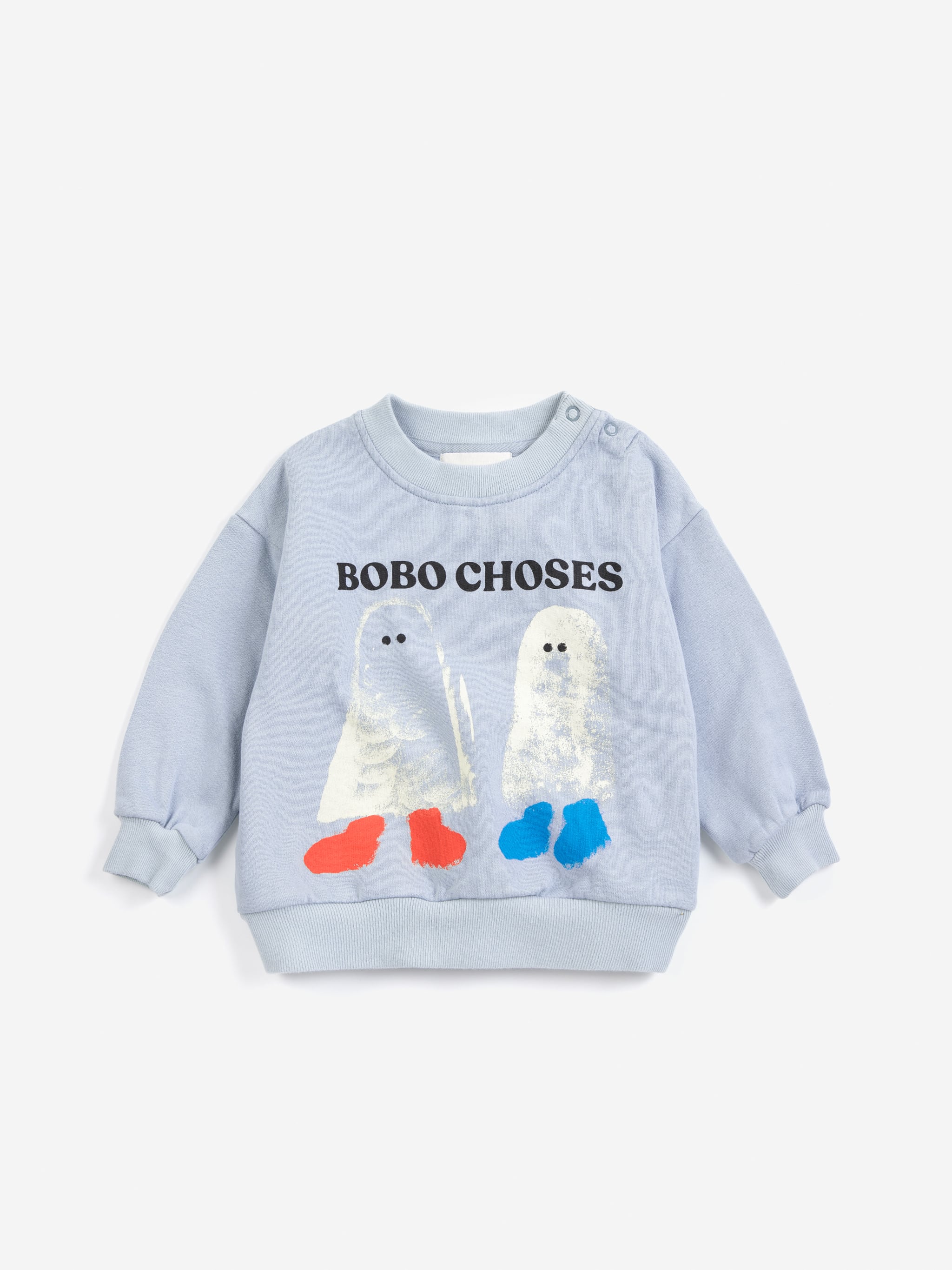 【26AW】BOBOCHOSES(ボボショーズ)Booty Ghosts sweatshirt(12m/18m/24m)スウェット ゴースト