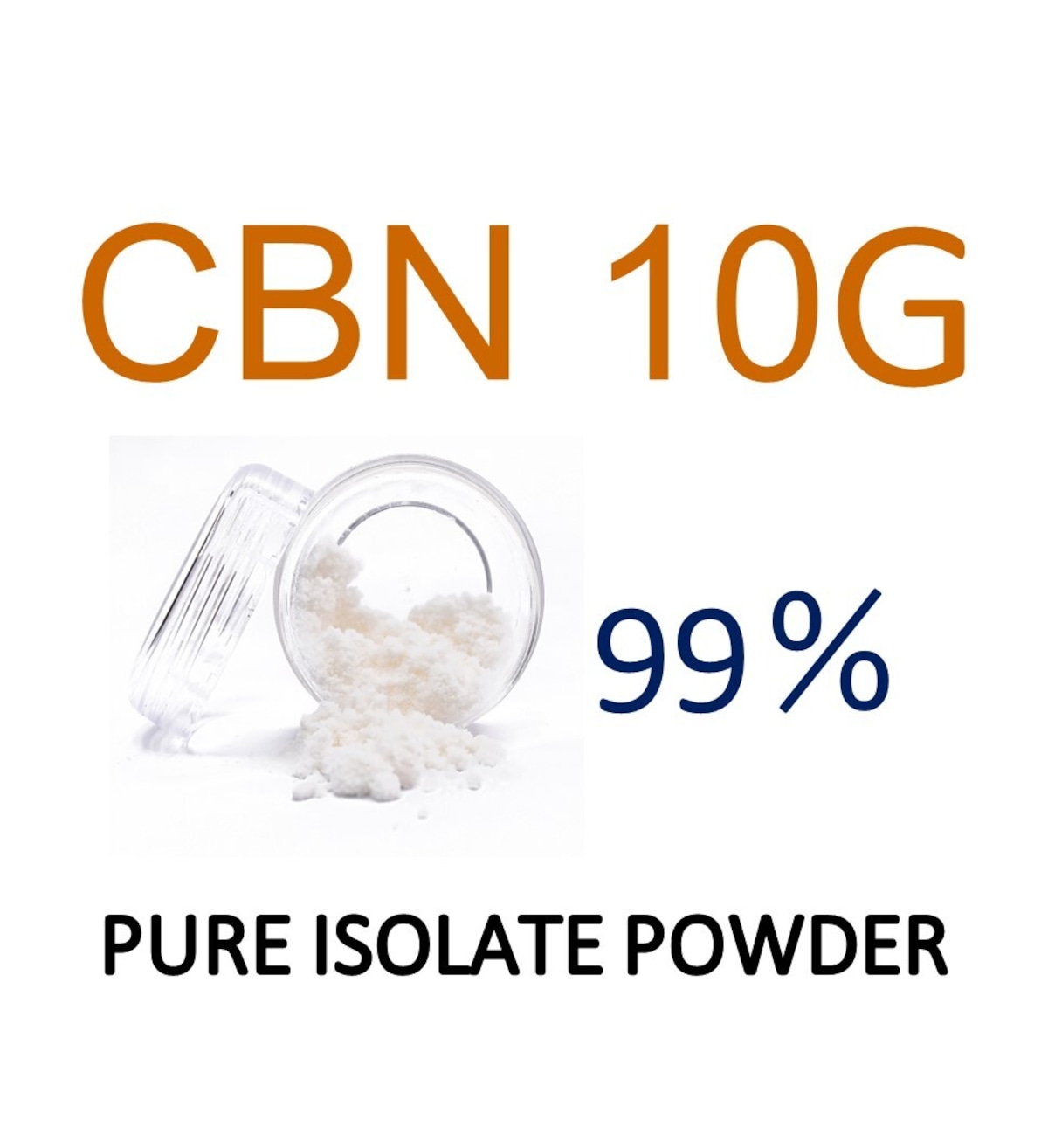 10G】 CBN アイソレート クリスタル パウダー | CBD For QOL