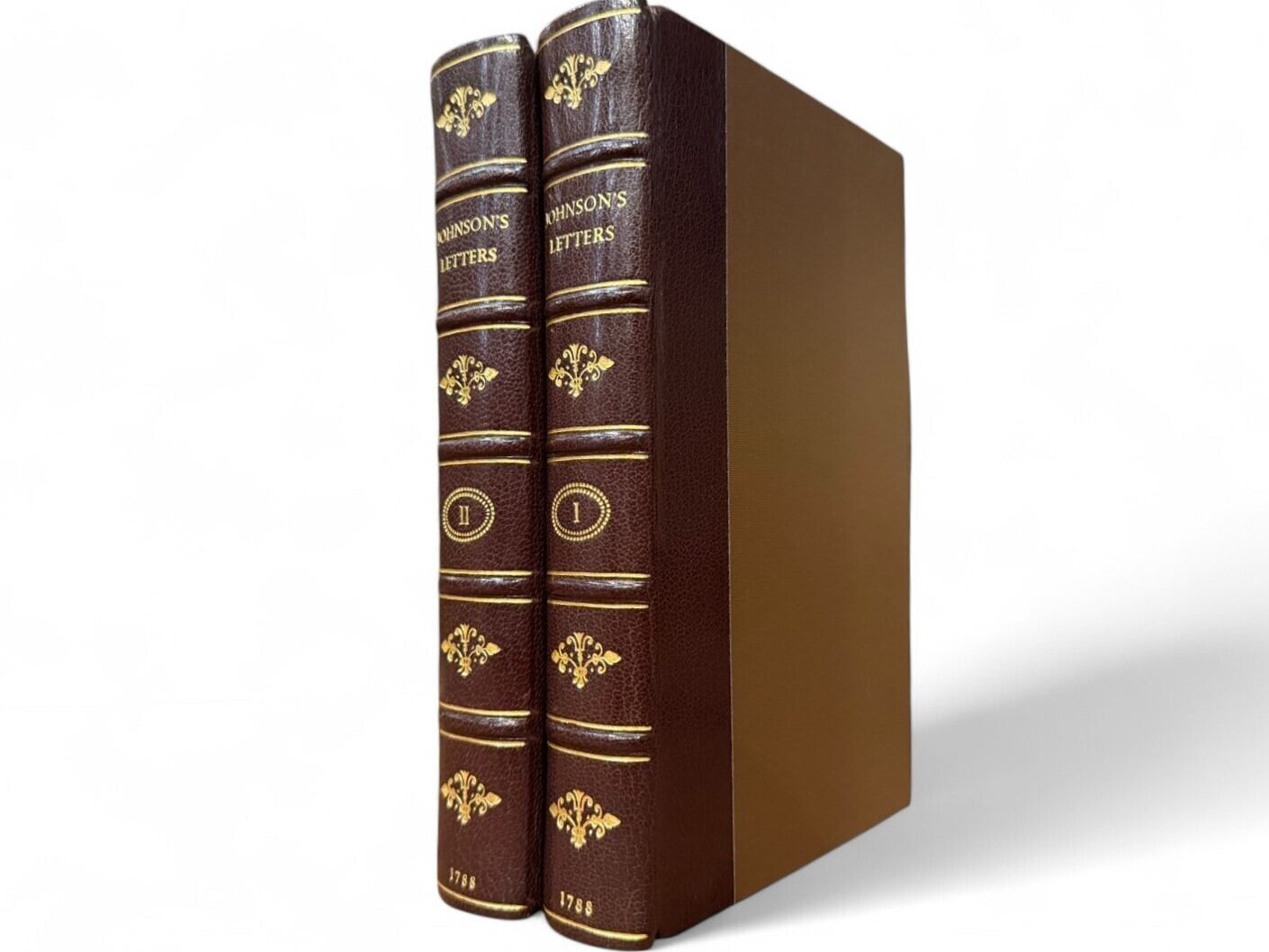 【RL097】【FIRST EDITION】Letters to and from the Late Samuel Johnson, LL.D. To Which Are Added Some Poems Never before Printed. Published from the Original Mss. In Her Possession, by Hester Lynch Piozzi.(1788)/Samuel Johnson