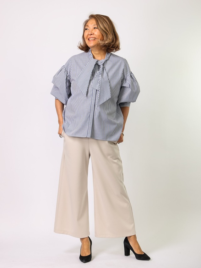 ボウタイブラウス(BRAHMIN)