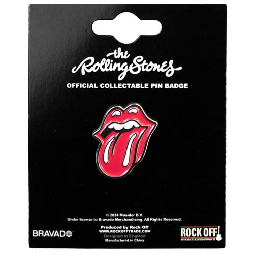 THE ROLLING STONES,スペインジャケ, 新品LP,限定ピンバッジ THE ROLLING STONES Pin Badge Classic Tongue ピンバッジ ザ