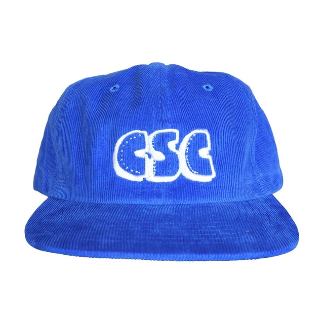 Crenshaw Skate Club | Corduroy OG Logo 6 Panel / Royal Blue