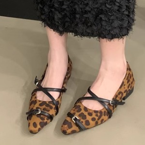 Pointed toe cross band shoes　3colors　RW0365