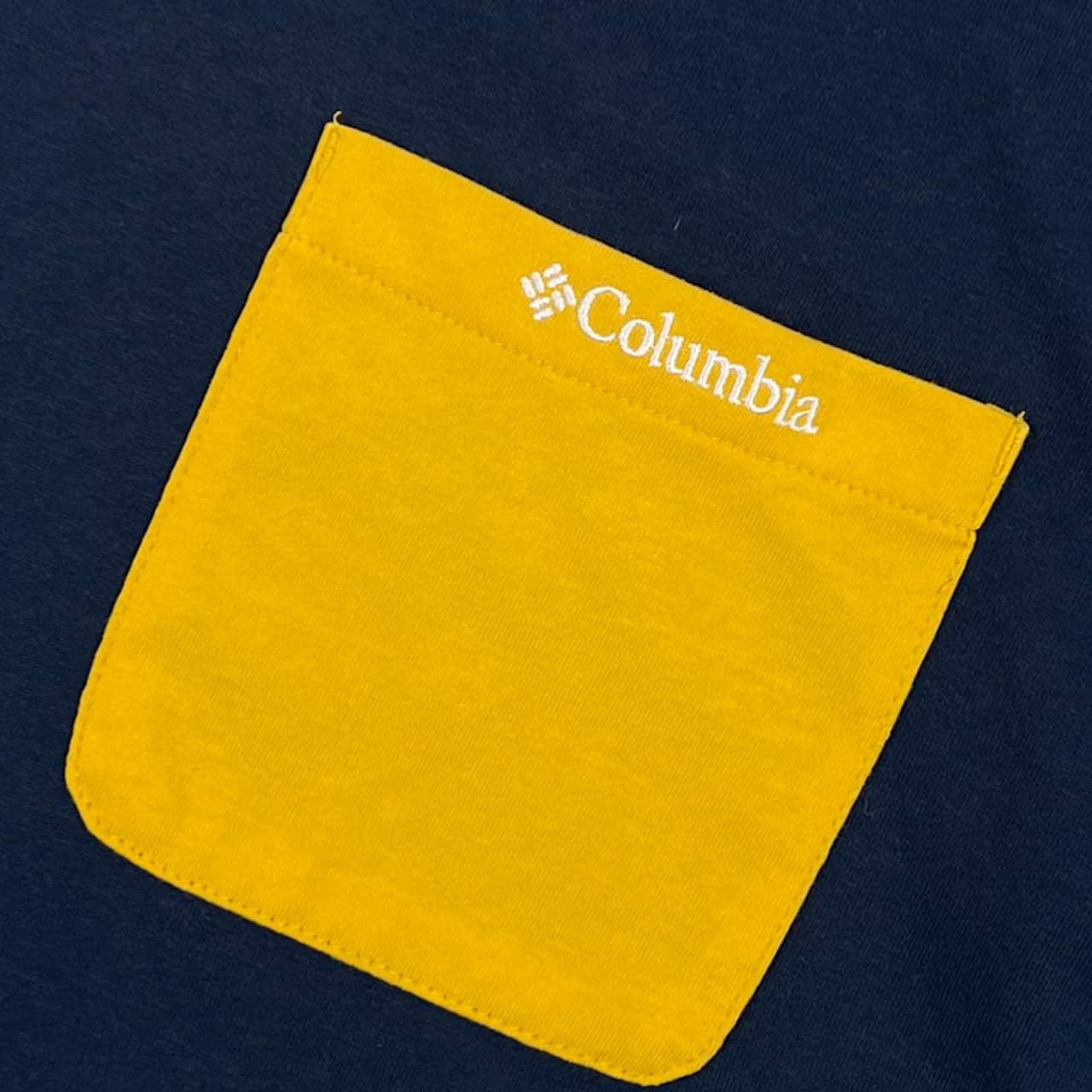 Columbia コロンビア OMNI-FREEZE ZERO クレイジーパターン ポケット 半袖 Tシャツ サイズ M /マルチ系 メンズ