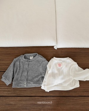 【予約/おまとめ割】mienbloomB(kids+250円) / okint cardigan