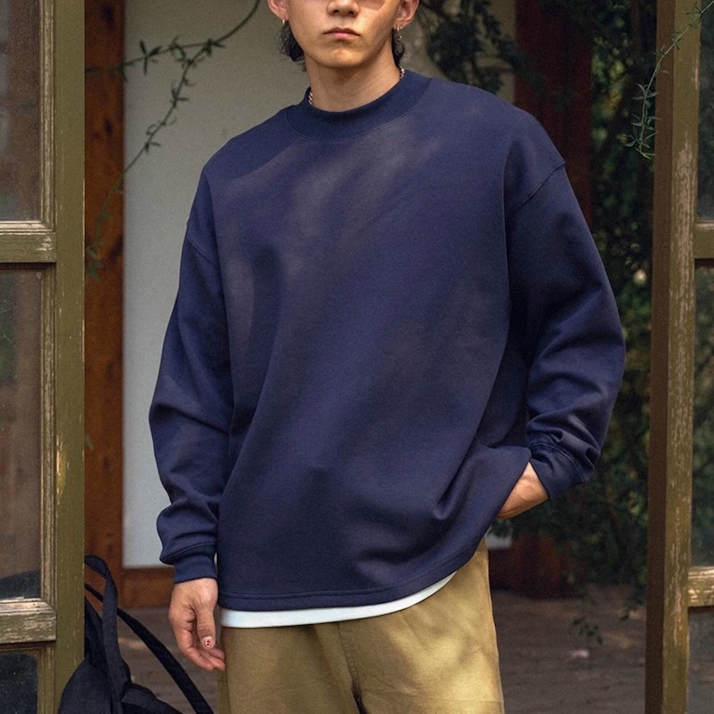 ワイドネック ルーズシルエットカットソー a-1345