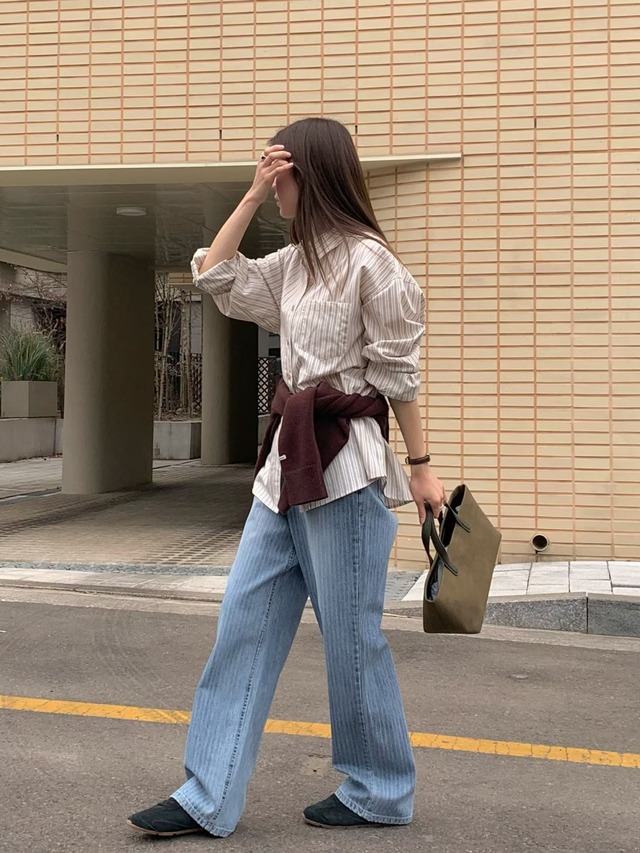 (予約) signature / Viva striped shirt 3color