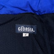 希少 レア Coleman × GEORGIA コールマン × ジョージア 中綿 ナイロンジャケット アウター ジャンパー コレクション 非売品 ネイビー F