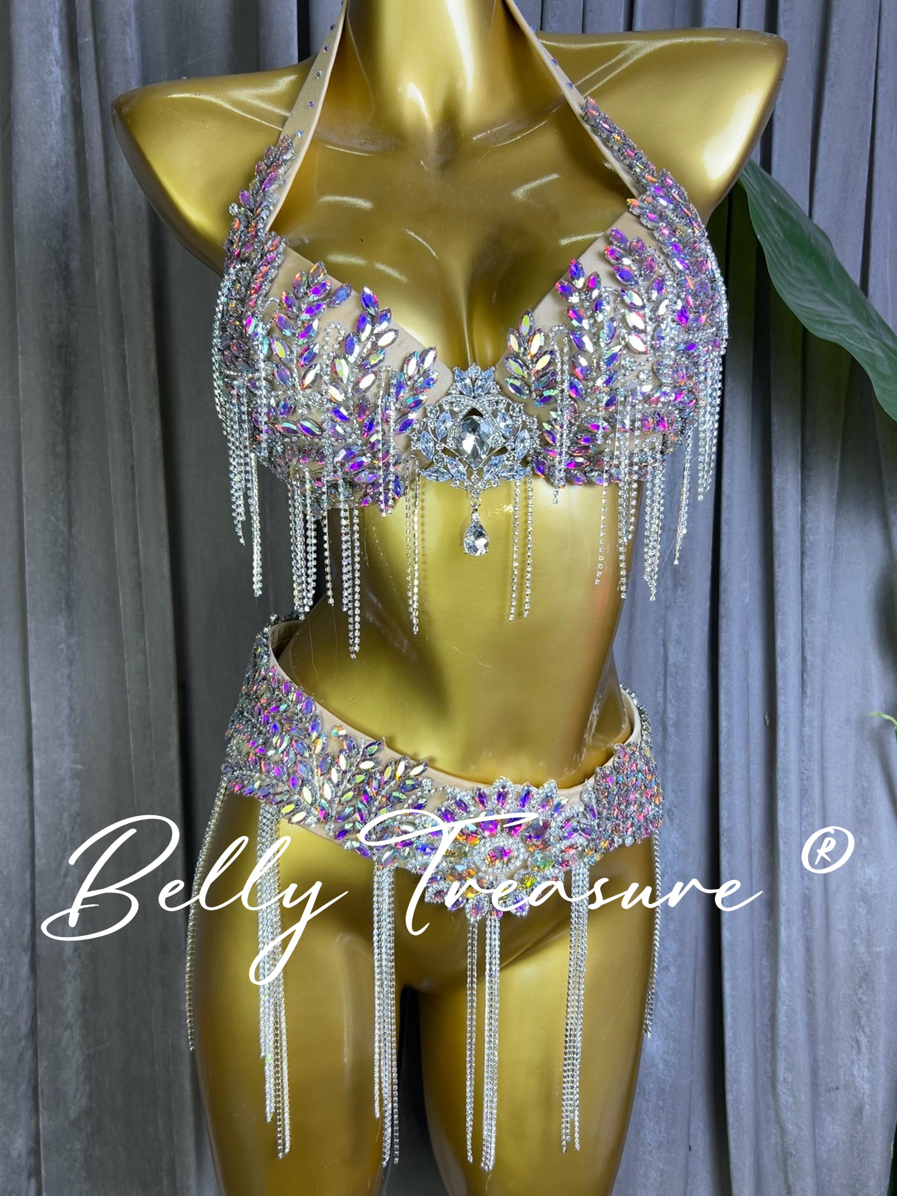 ☺︎セール☺︎ベリーダンス❤︎新品パープル☆ かわいいコスチューム+おまけつき ☺︎セール☺︎ベリーダンス❤︎パープル☆ sサイズかわいい