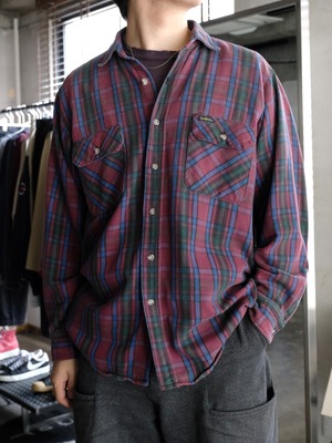 Used OSHKOSH 80's Cotton check shirt
