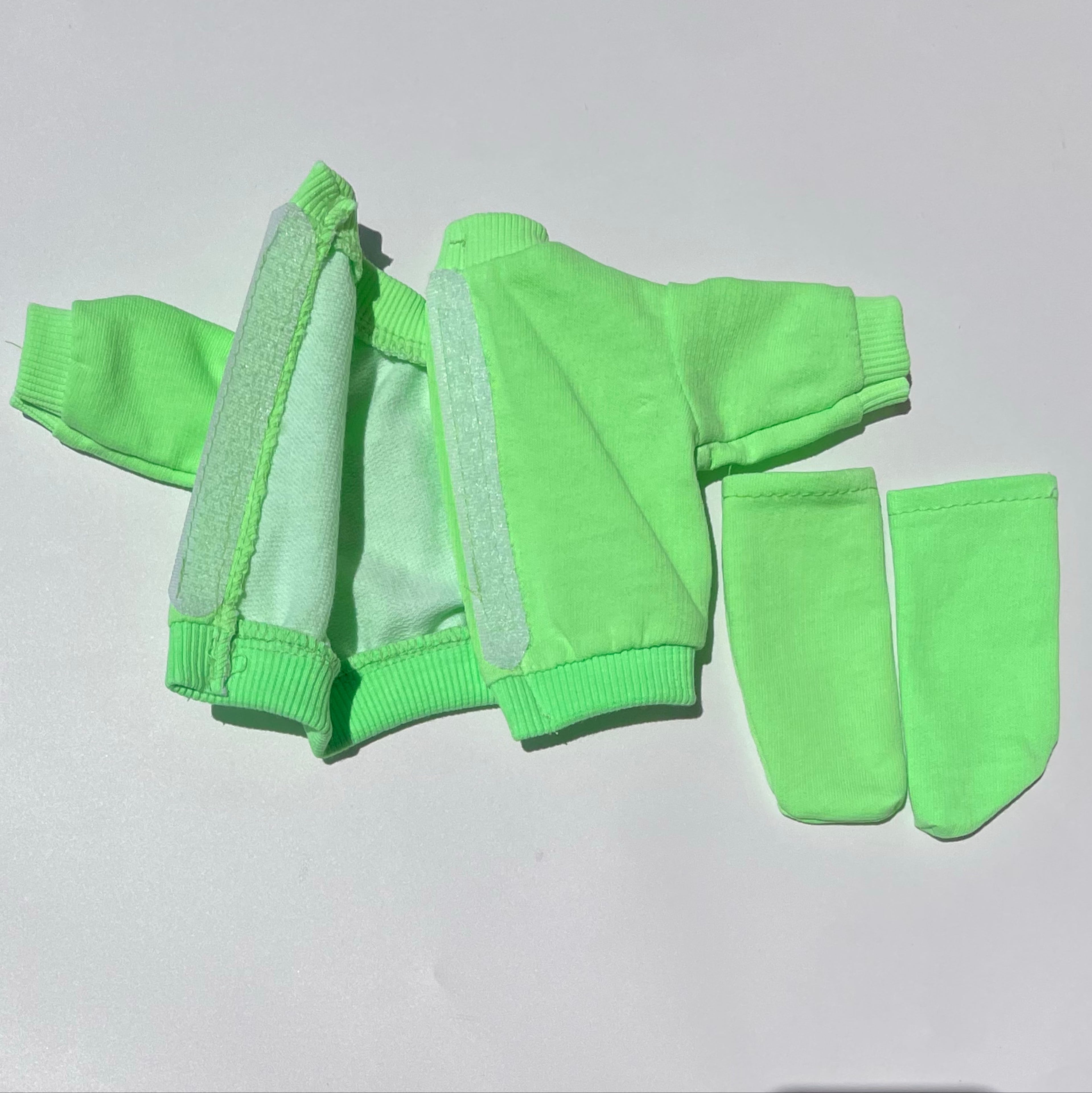 お人形服) FACE.MTM＋SOCKS SET / LIGHT GREEN | RYOKKUMi.りょくみ