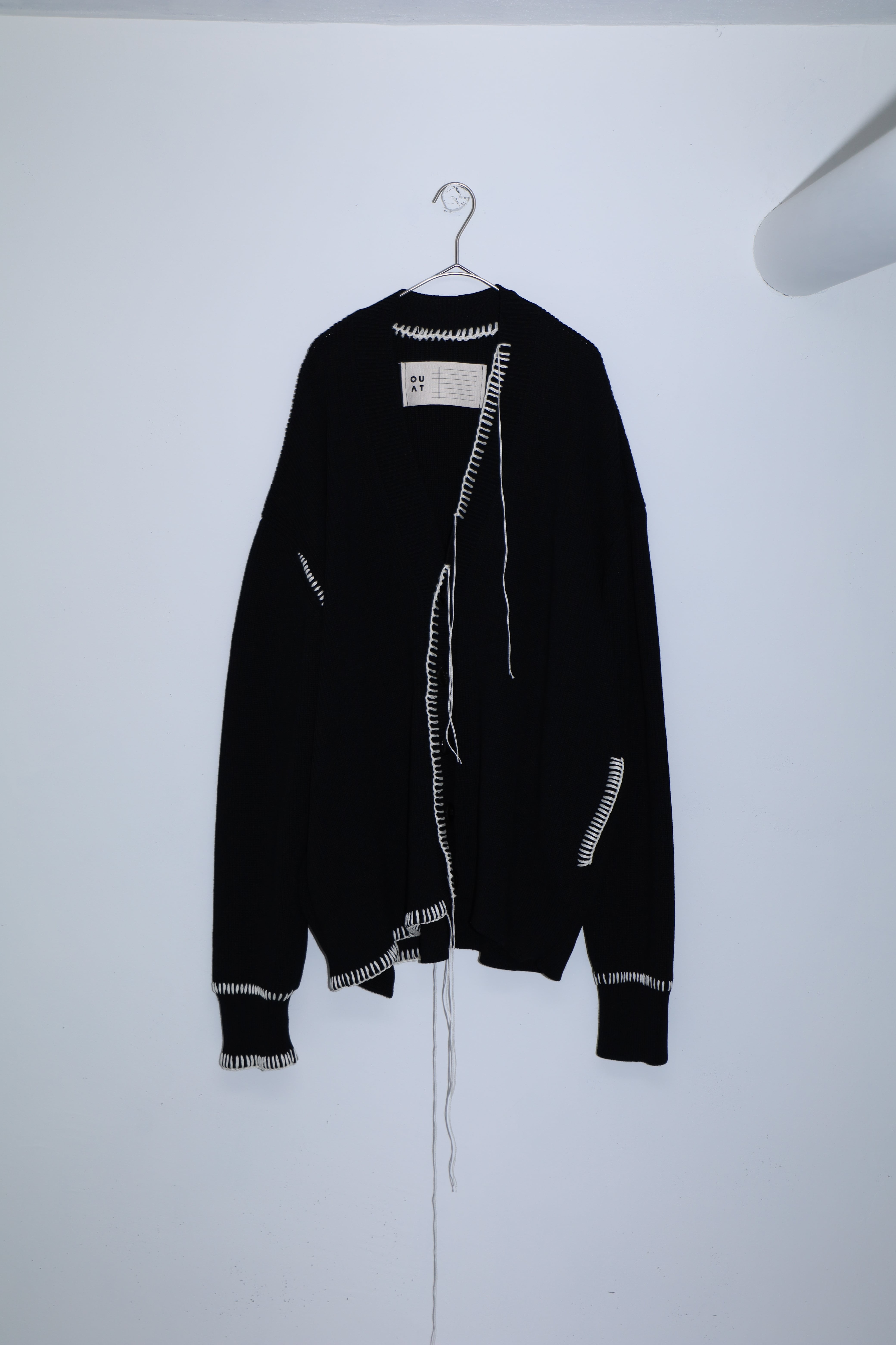 BLACK OFFICE CARDIGAN | OUAT powered by BASE