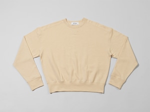 Compact Sweat Pullover / Cream