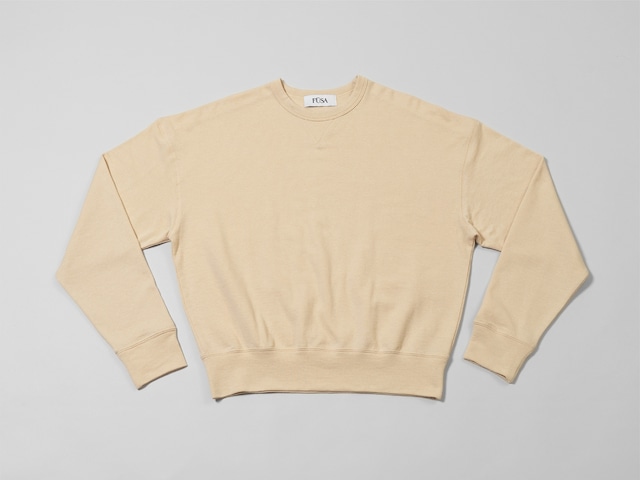 Compact Sweat Pullover / Cream