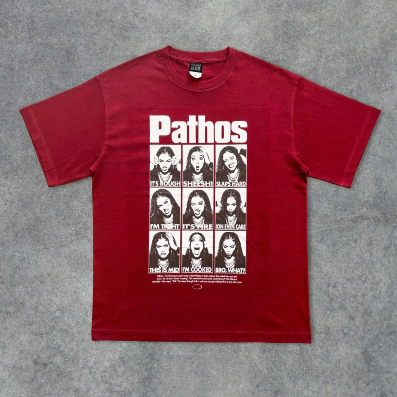 PATHOS PREMIUM COTTON BOX TEE