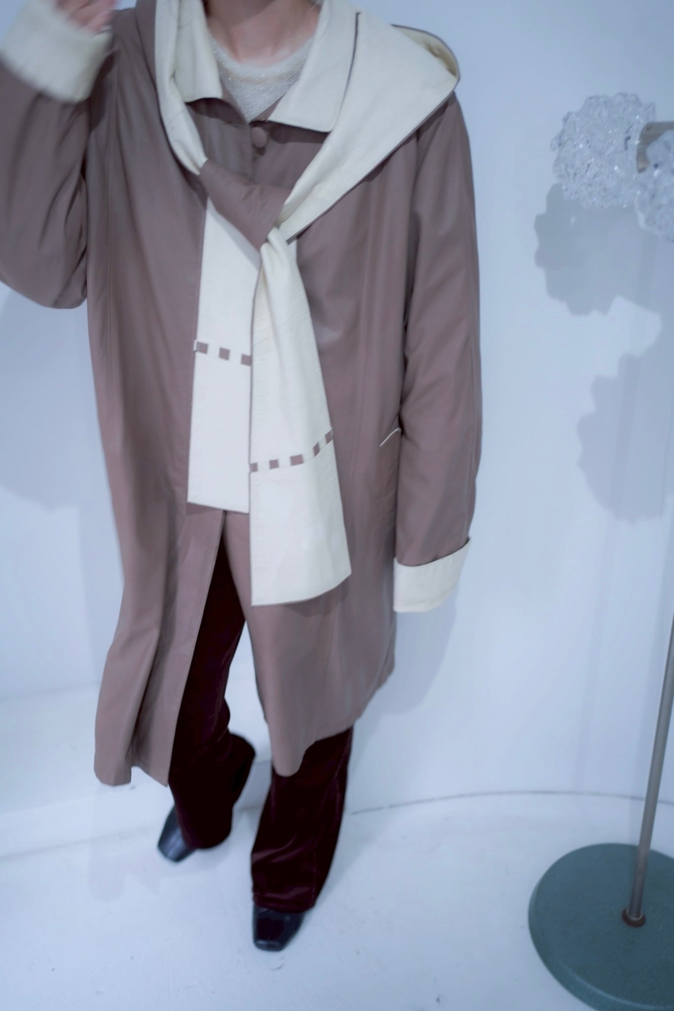 ram leather foodie coat