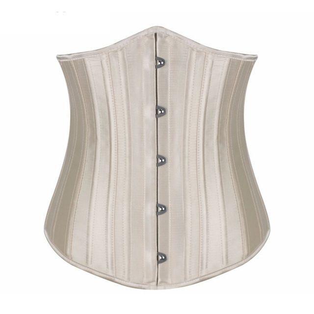 24本強化スチールボーン アンダーバスト コルセット | e>fableagein