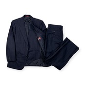 上下セット D'URBAN ダーバン 3ピース セットアップ スーツ サイズ 98AB6 /濃紺/ビンテージ