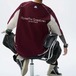 パネルブロックレタリングラグランオーバーTシャツ 3col   A00332