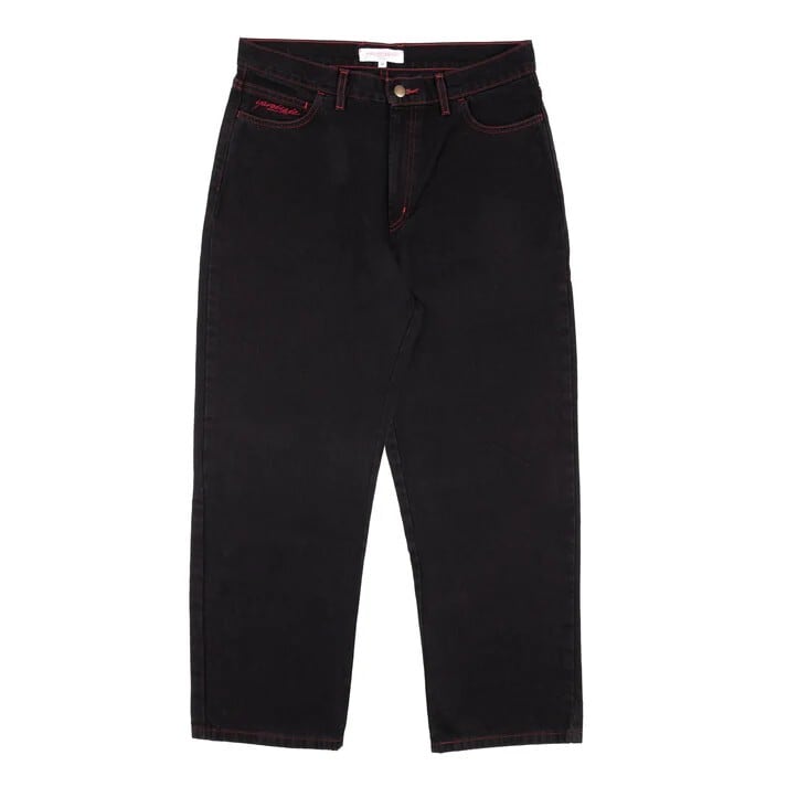 YARDSALE BLACK BAGGY DENIM JEANS サイズL YARDSALE（ヤードセール）Phantasy Jeans (Black)の通販サイト