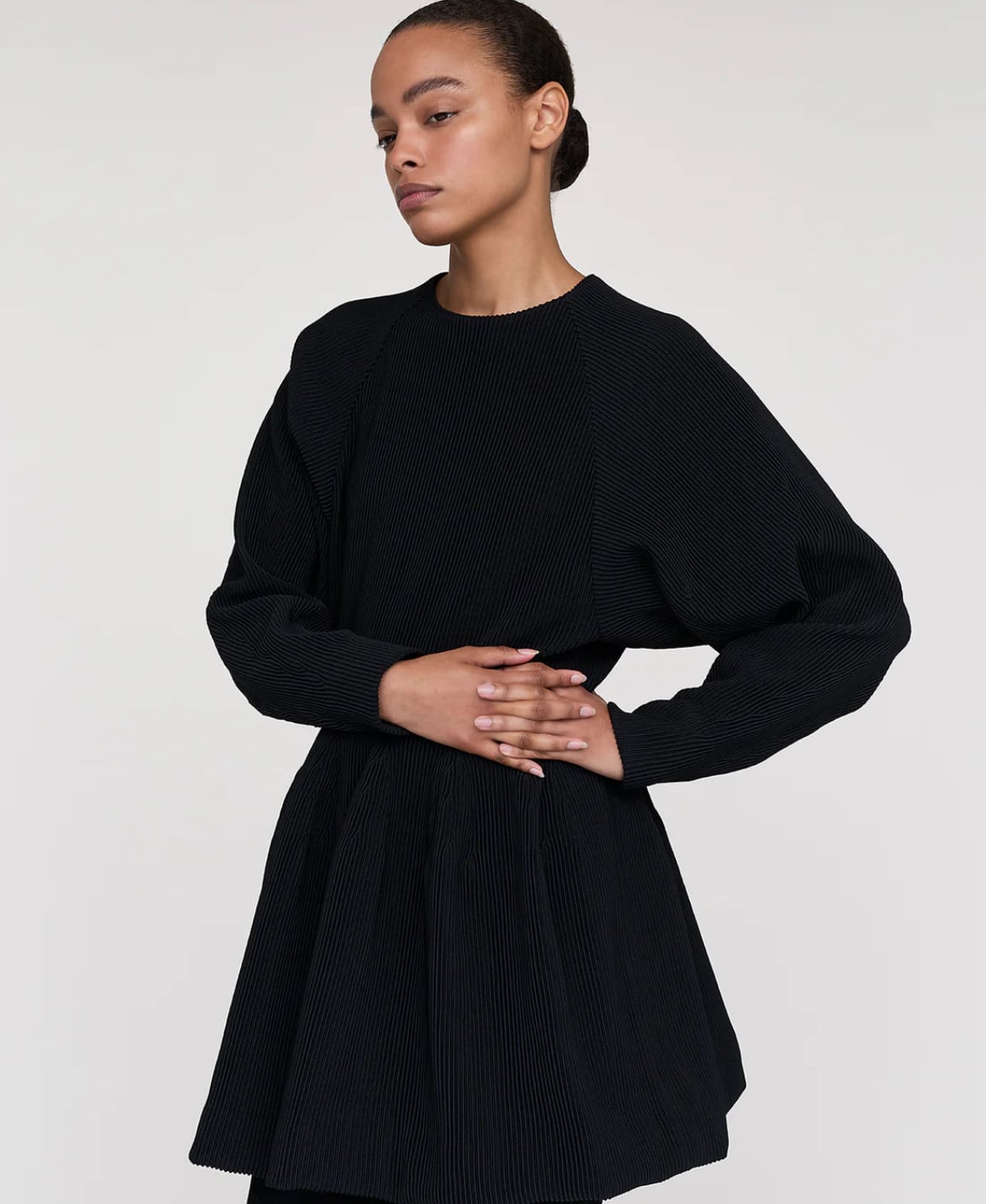 CFCL】HYPHA PUFF SLEEVE MINI DRESS | idealclasse
