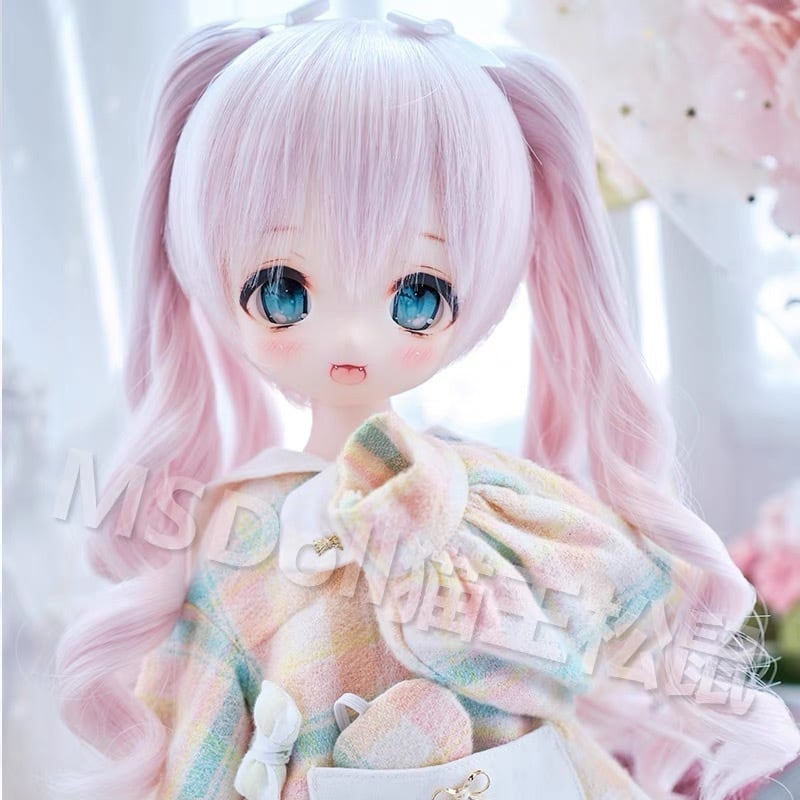 全6色!セットウィッグ BJD 1/3 1/4 1/6 MDD KUMAKO かつら 耐熱 全6色!セットウィッグ BJD 1/3 1/4 1/6 MDD KUMAKO かつら 耐熱